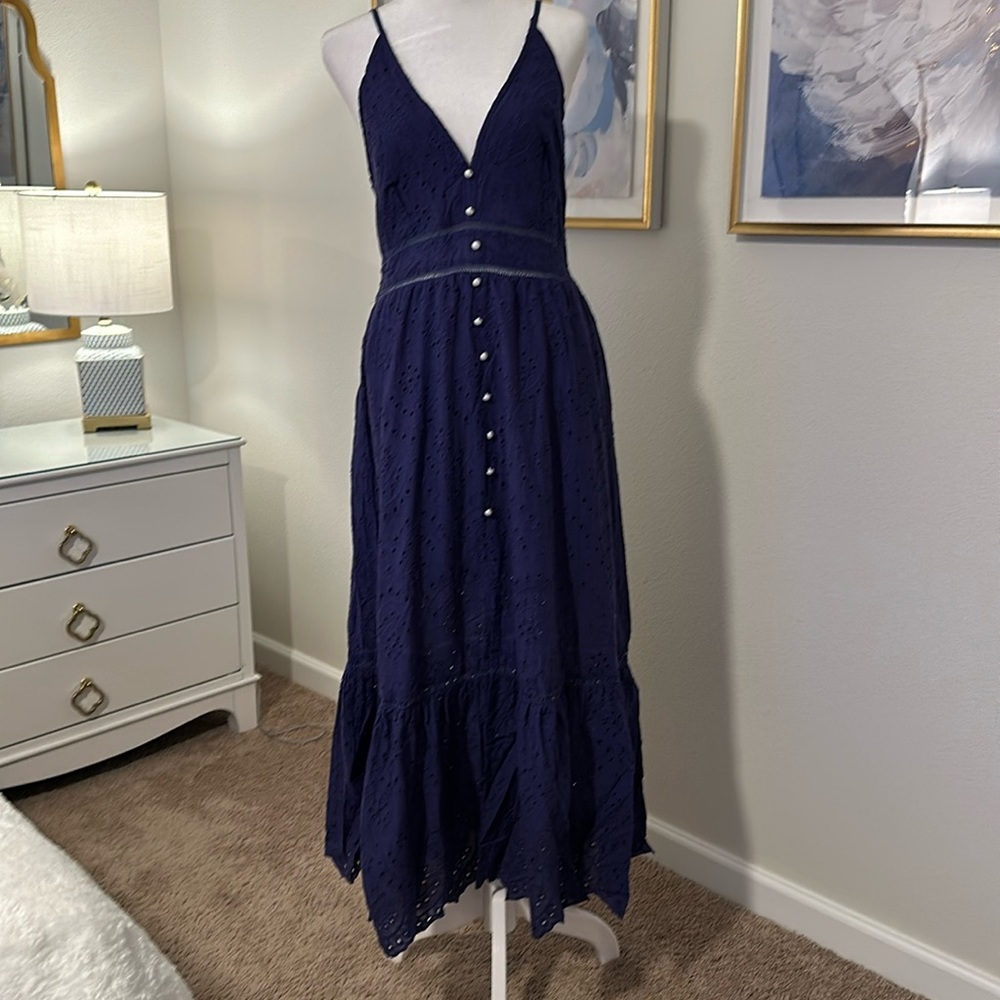 Blue summer dress